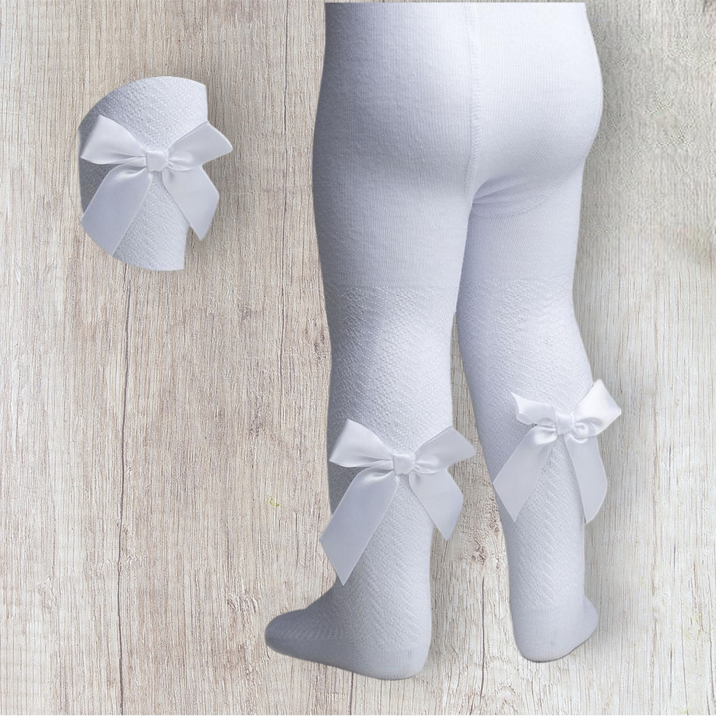 Baby girl sales tights with bows