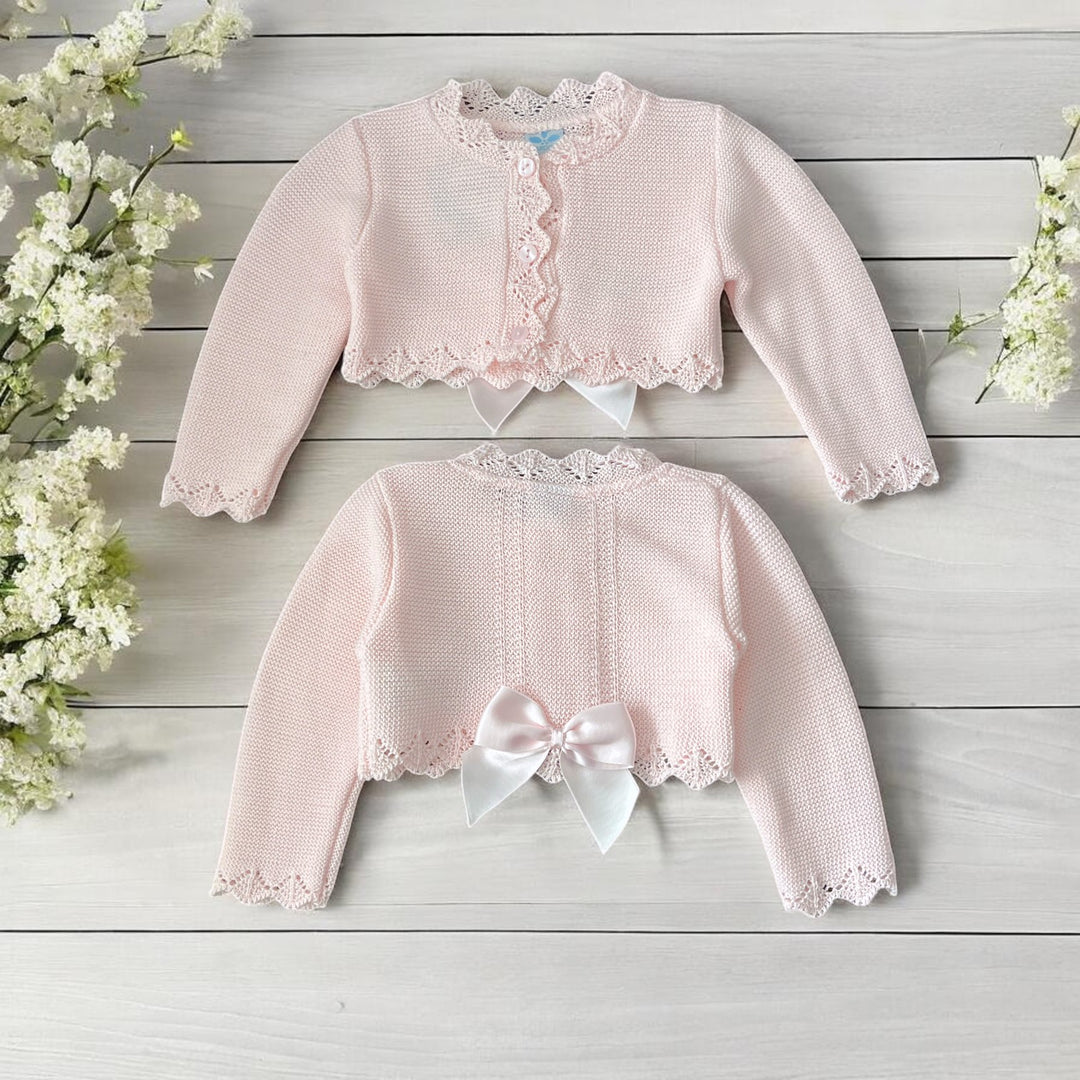 Sardon Pink Knitted Bolero