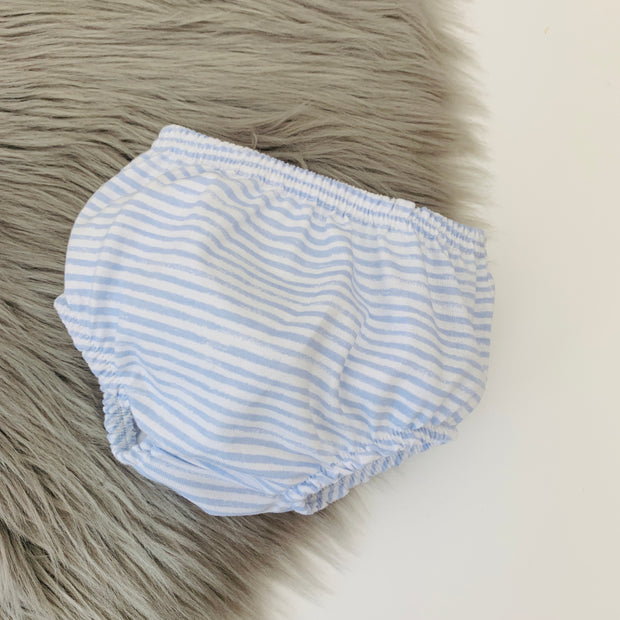 Sky Blue & White Stripe Jam Pants