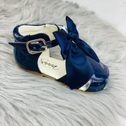 Navy Spanish 'Terri' Sandals Side