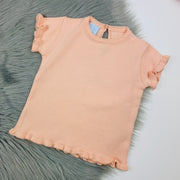 Peach Knitted Top