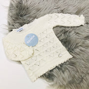 Cream Knitted Top
