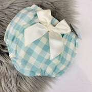 Mint Green Gingham Bloomers