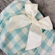 Mint Green Gingham Bloomers Close